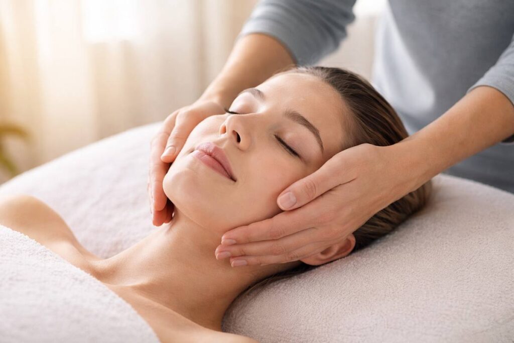 gesichtmassage